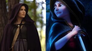 کاترین هان به فیلم لایو اکشن Tangled پیوست