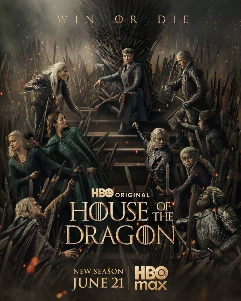 پوستر جدید فصل سوم House of the Dragon منتشر شد؛ «پیروز شو یا بمیر»