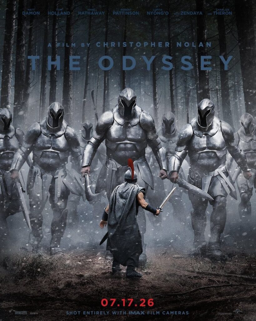 انتشار پوستر رسمی فیلم The Odyssey