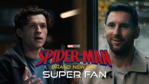 ملاقات مرد عنکبوتی با لیونل مسی؛ انتشار تیزر جدید فیلم Spider-Man: Brand New Day