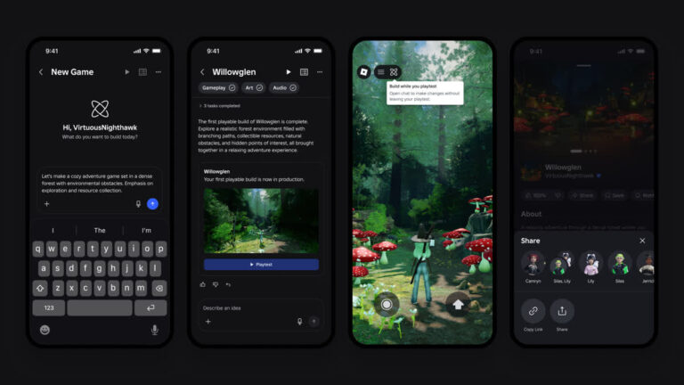 ساخت بازی با یک جمله؛ رونمایی روبلاکس از هوش مصنوعی Build برای کاربران موبایل