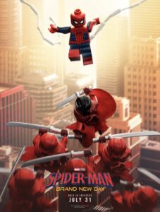 پوستر لگویی جدید Spider-Man: Brand New Day منتشر شد؛ نگاهی تازه به فیلم موردانتظار مارول