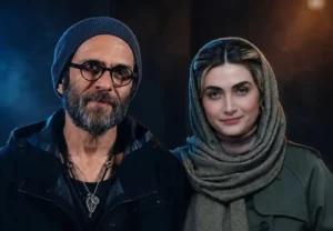الناز ملک و بابک حمیدیان