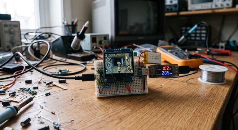 اجرای Tomb Raider روی ESP32-P4