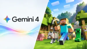 هوش مصنوعی Gemini 4 Minecraft